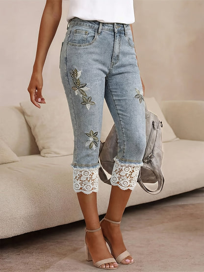 Women's Capri Pants - High Waist – Sizes XS–XL detail view