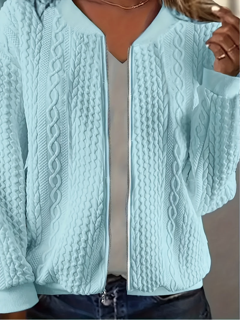 Women's Cardigan - Layering detail view