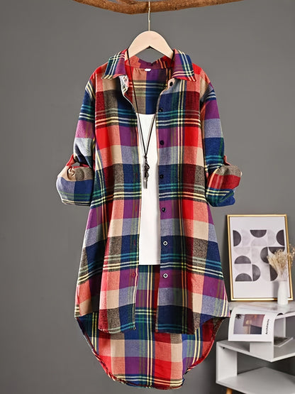 Women's Cardigan - Long Sleeve – Red option – view 2