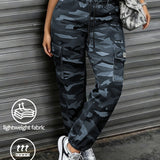Gray Blue Camouflage