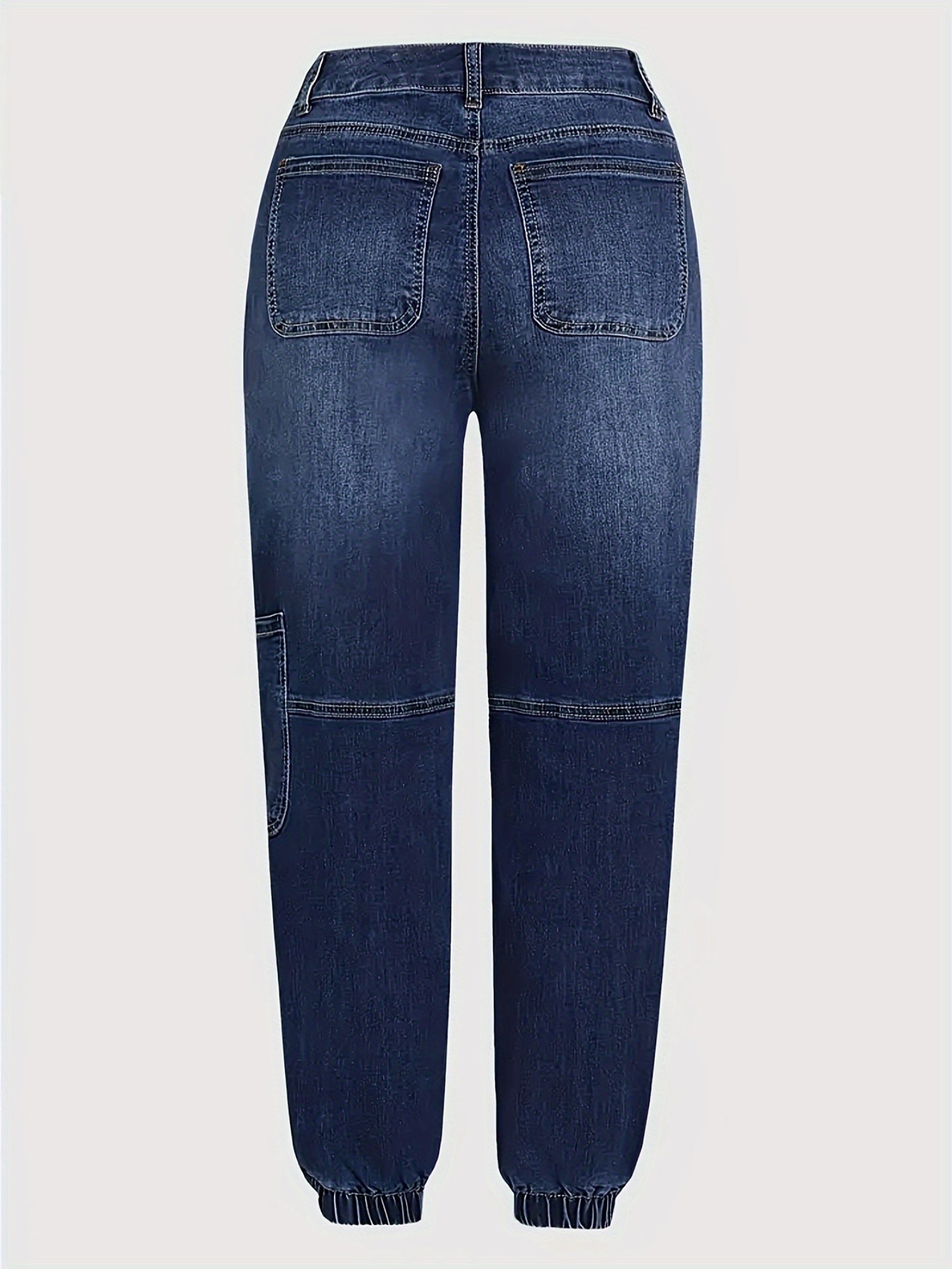 Women's Cargo Pants - Elastic Waist Regular Fit detail view