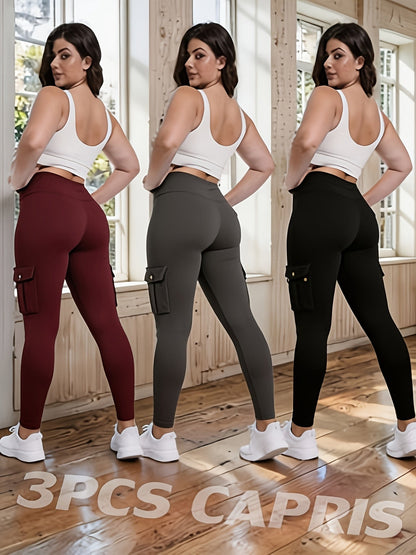 Women's Cargo Pants - High-Waist Fit – Sizes M–XXL – view 9