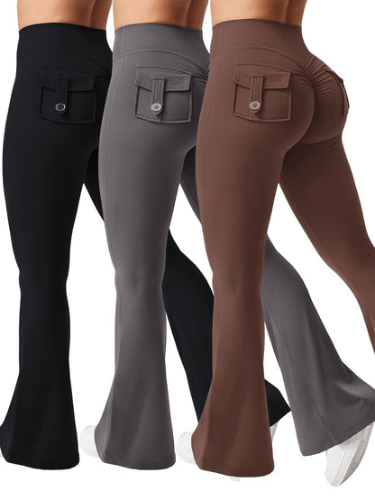 Women's Cargo Pants - High-Waist Fit – Sizes S–XL detail view