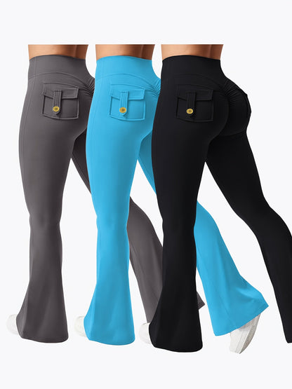 Women's Cargo Pants - High-Waist Fit – Sizes S–XL detail view