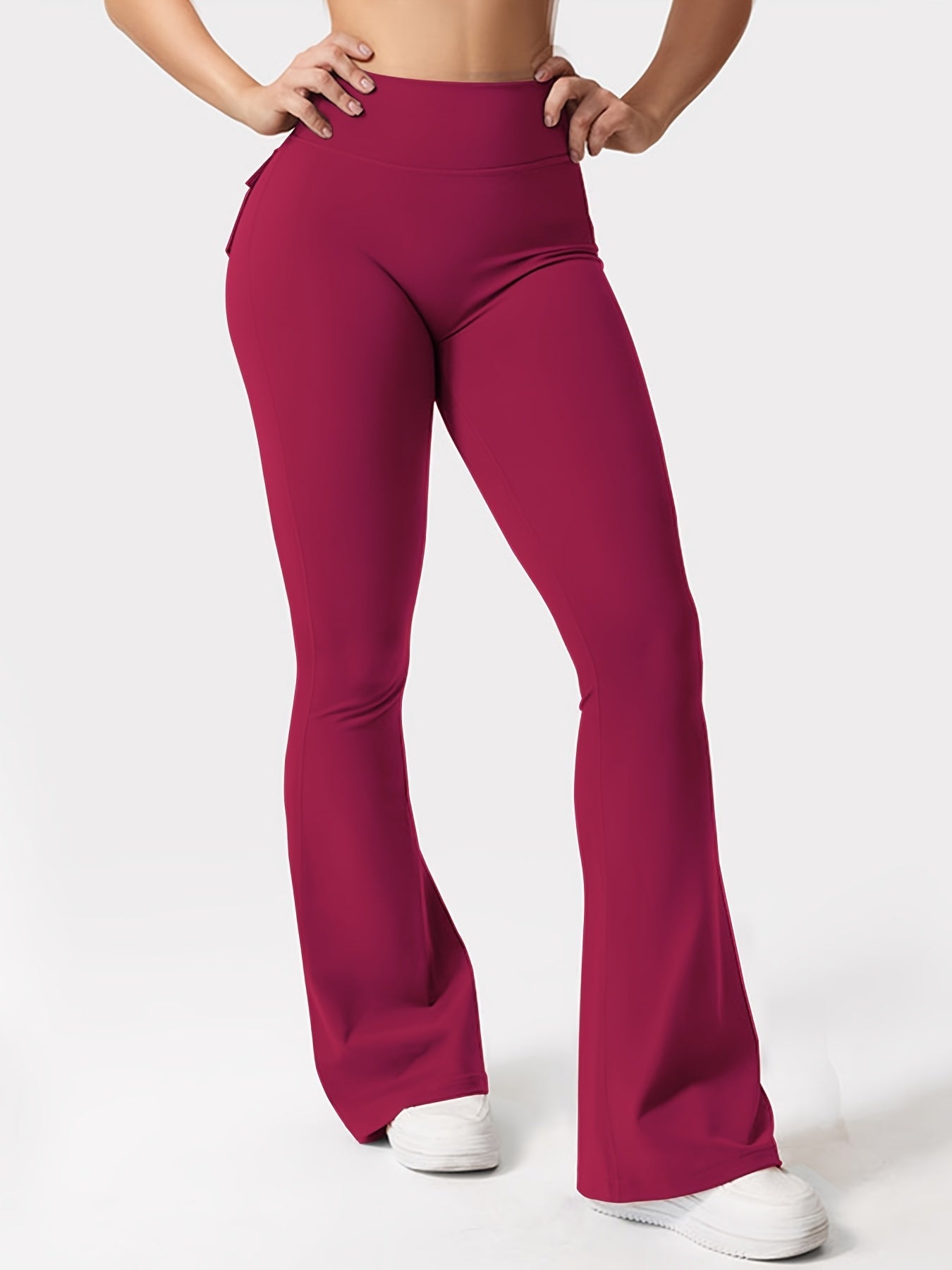 Women's Cargo Pants - High-Waist Fit – Sizes S–XL detail view