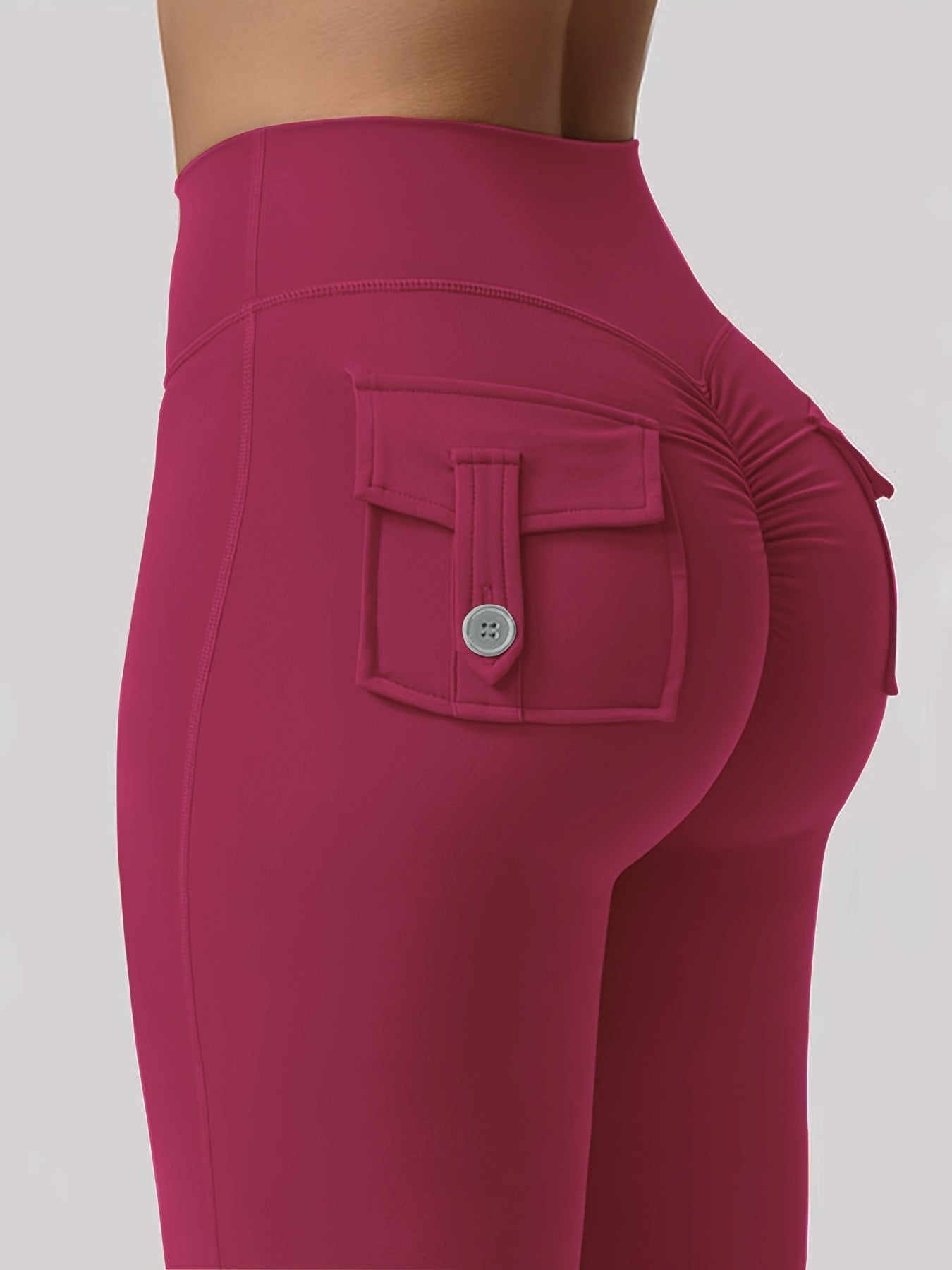 Women's Cargo Pants - High-Waist Fit – Sizes S–XL detail view