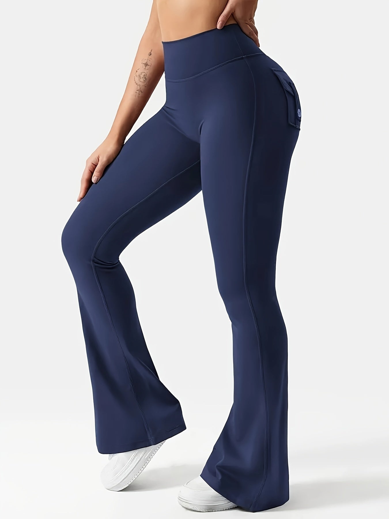Women's Cargo Pants - High-Waist Fit – Sizes S–XL detail view