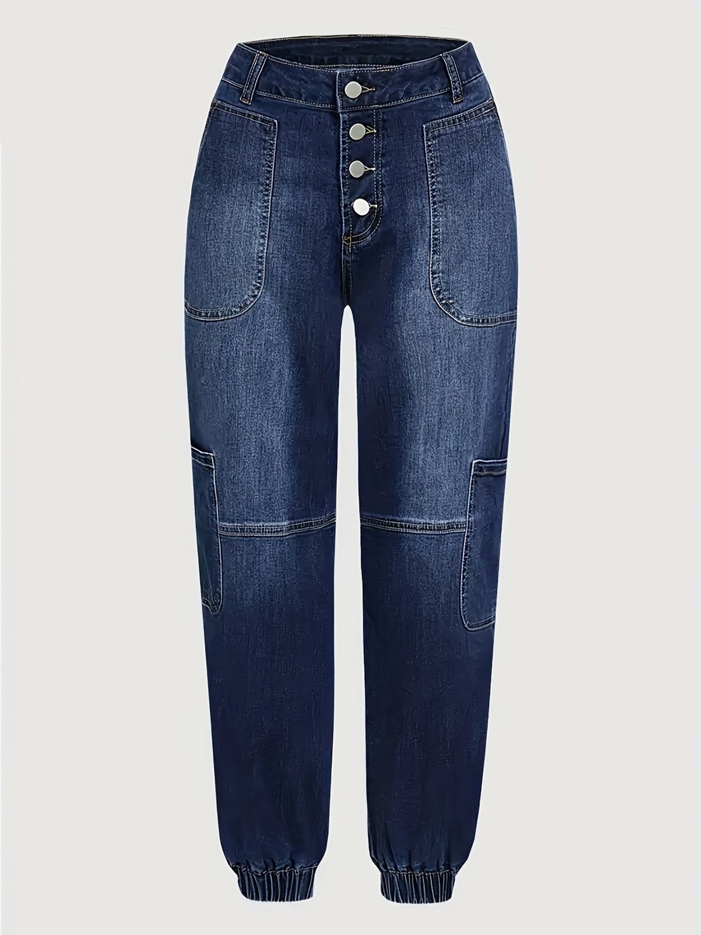 Women's Cargo Pants - Pocket Detail Regular Fit detail view