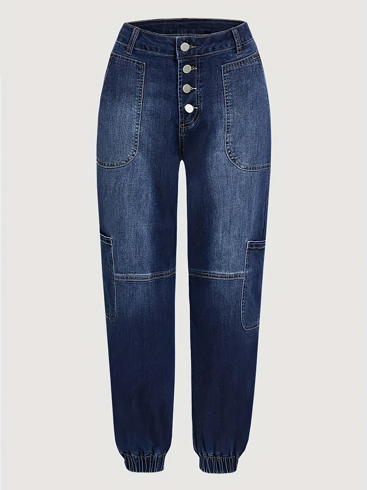 Women's Cargo Pants - Pocket Detail Regular Fit detail view