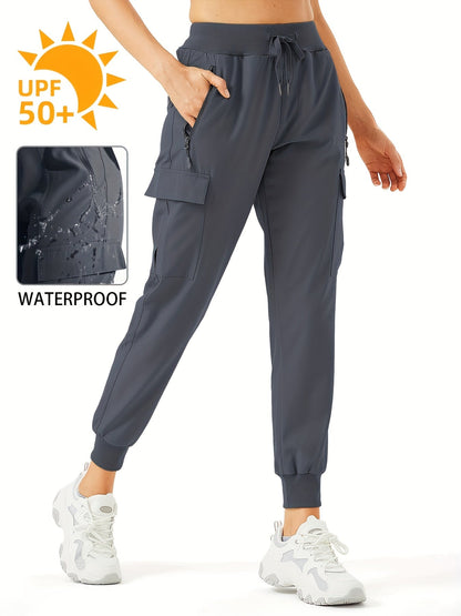 Women's Cargo Pants - Quick Dry With Pockets 07 – Green option – view 3