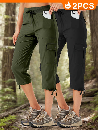 Women's Cargo Pants - Stretch Comfort – 4-Color Selection – view 6