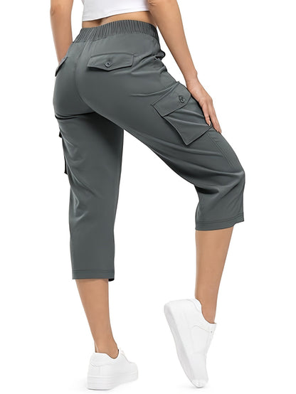 Women's Cargo Pants - Stretch Comfort – 9-Color Selection detail view