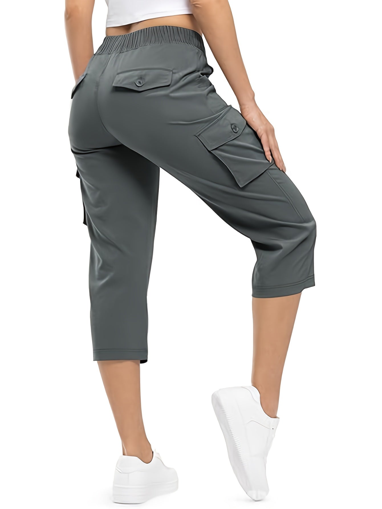 Women's Cargo Pants - Stretch Comfort – 9-Color Selection detail view