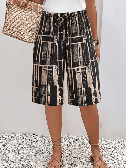 Women's Cargo Shorts - Drawstring Waist detail view