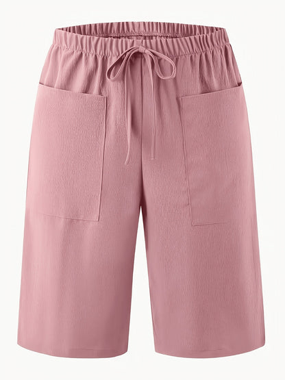 Women's Cargo Shorts - Multi Pocket – 4-Color Selection detail view
