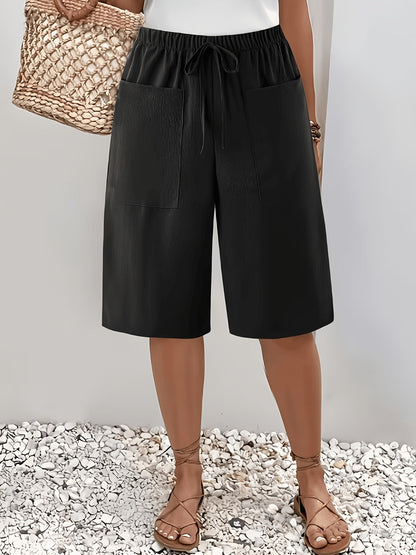 Women's Cargo Shorts - Multi Pocket – 4-Color Selection detail view