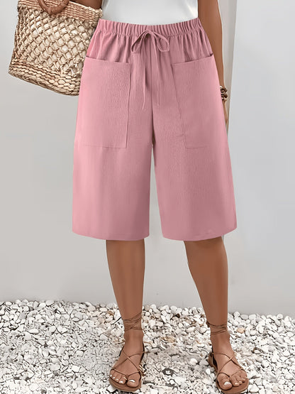 Women's Cargo Shorts - Multi Pocket – 4-Color Selection detail view