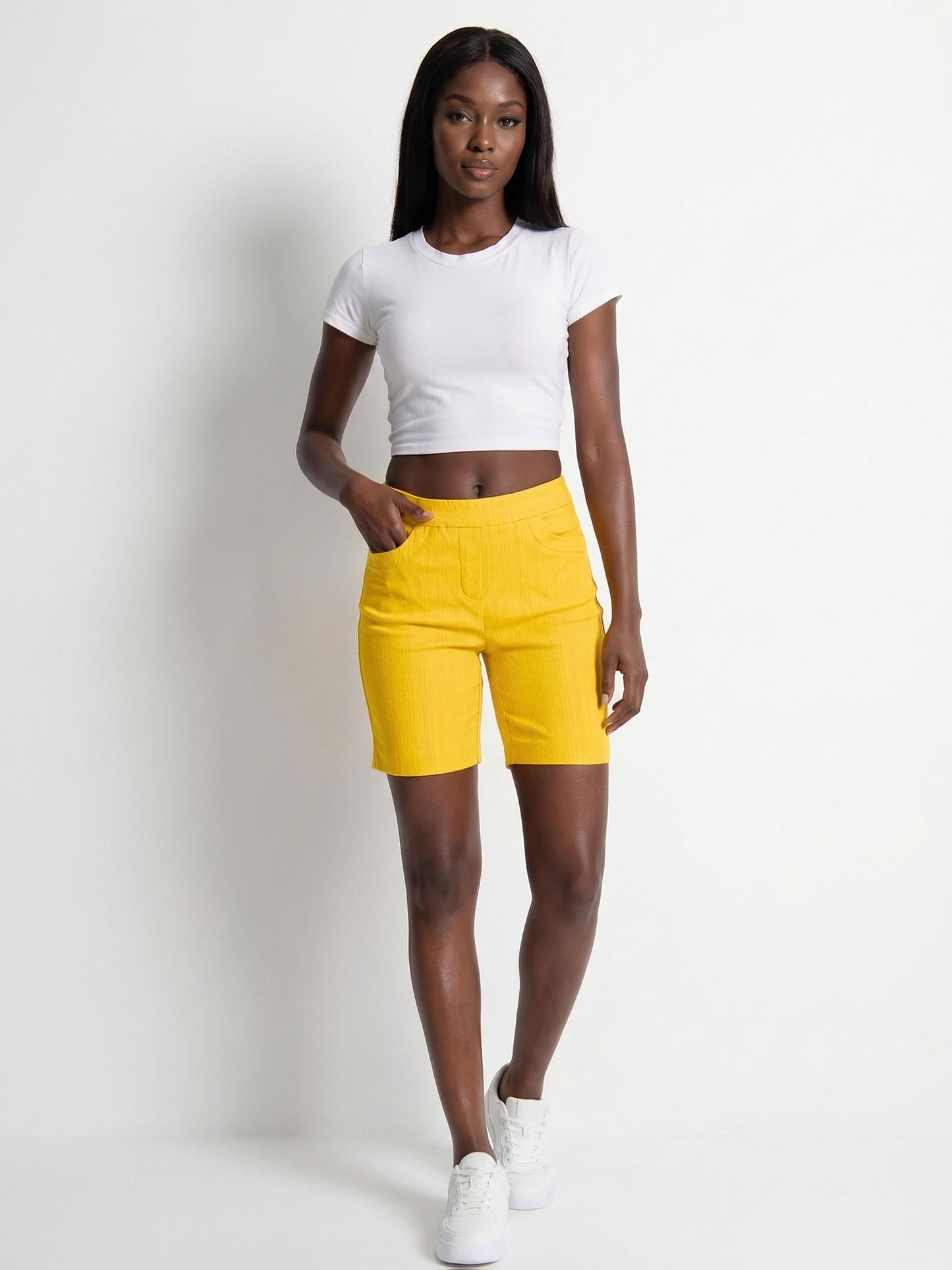 Women's Cargo Shorts - Multi Pocket Active Style – view 12
