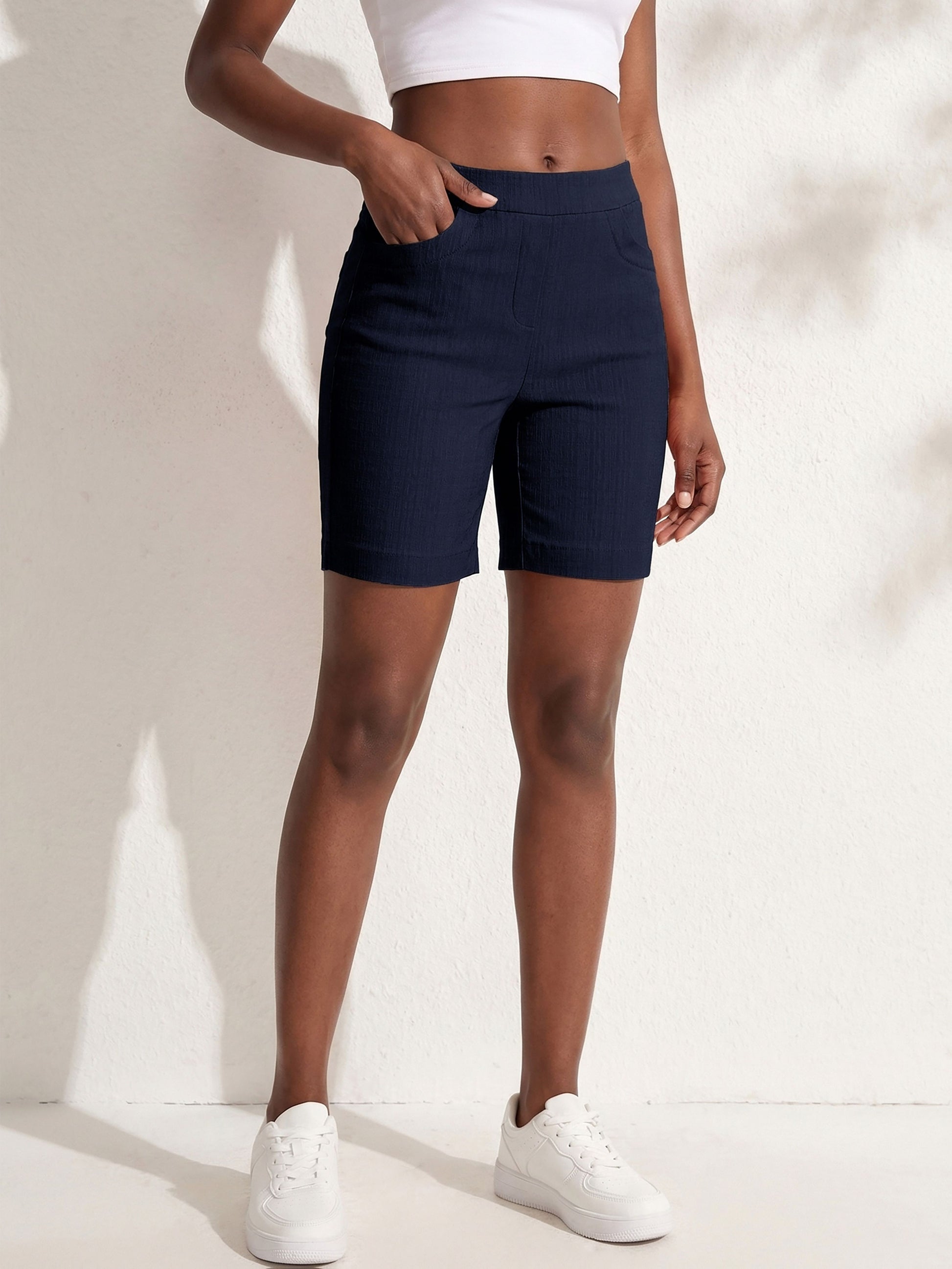 Women's Cargo Shorts - Multi Pocket Active Style – view 27