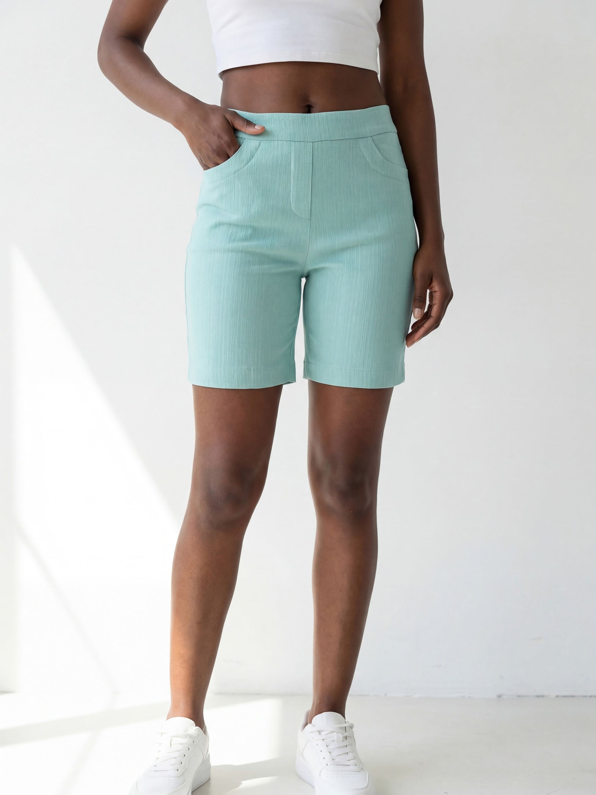 Women's Cargo Shorts - Multi Pocket Active Style – view 36