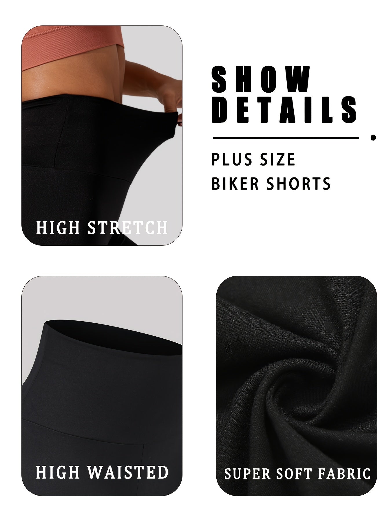 Women's Cargo Shorts - Multi Pocket – Sizes 1XL–4XL – view 4