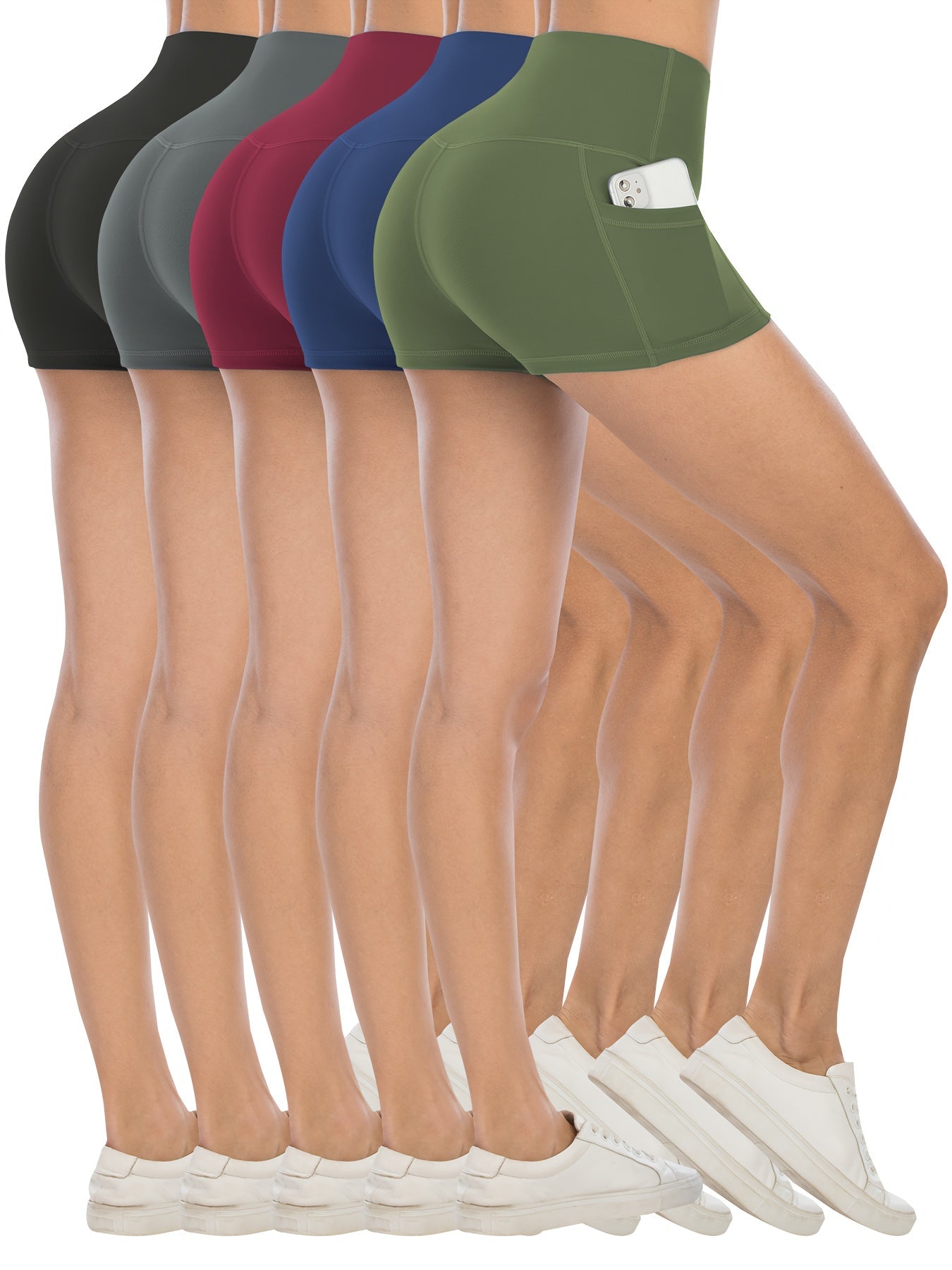 Women's Cargo Shorts - Stretch With Pockets – 15-Variant Selection detail view