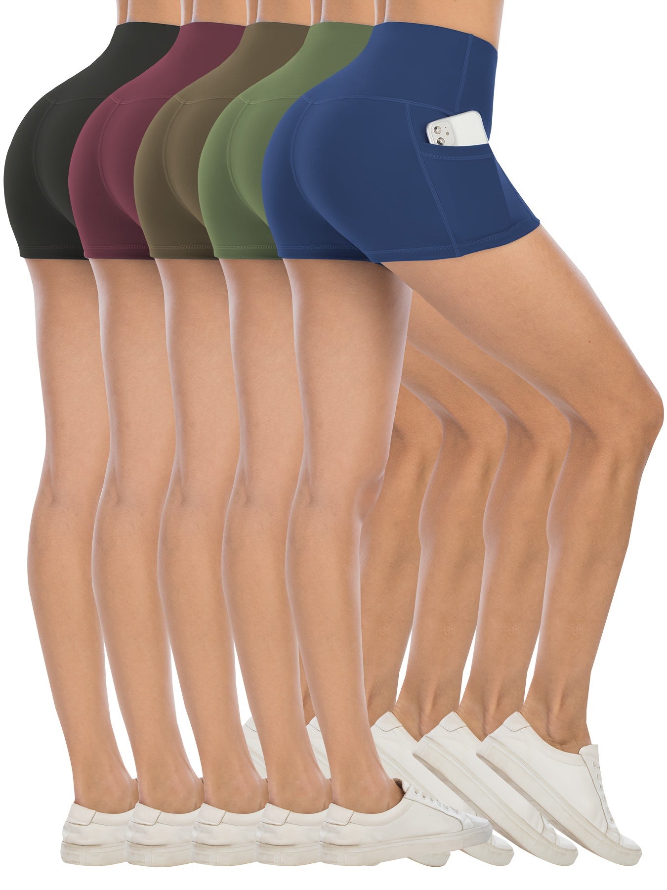 Women's Cargo Shorts - Stretch With Pockets – 15-Variant Selection detail view