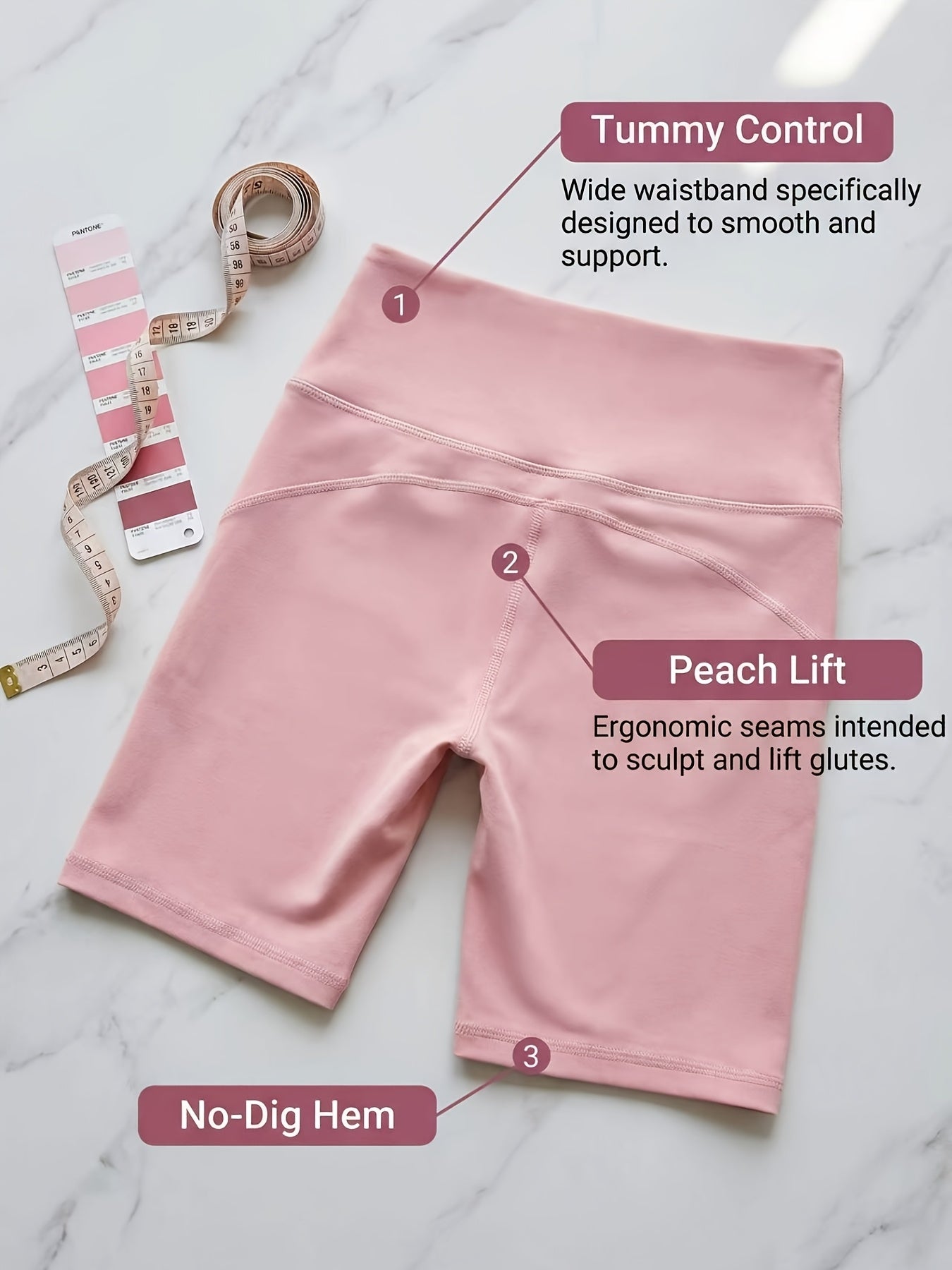 Women's Cargo Shorts - Stretch With Pockets – Colorway 28229 detail view