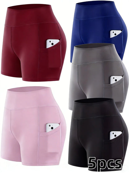 Women's Cargo Shorts - Stretch With Pockets – Colorway 28229 detail view