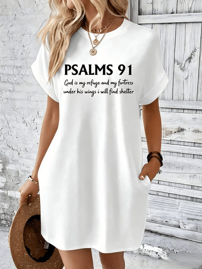 Women's Casual Dress - Short Sleeve detail view