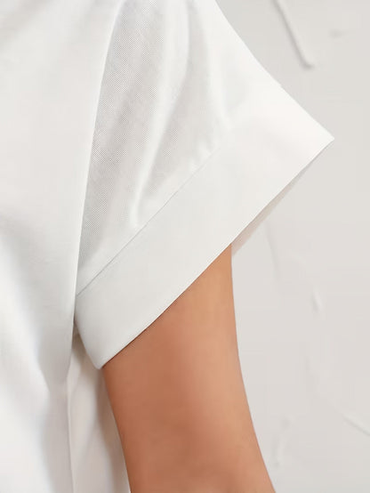 Women's Casual Dress - Short Sleeve detail view