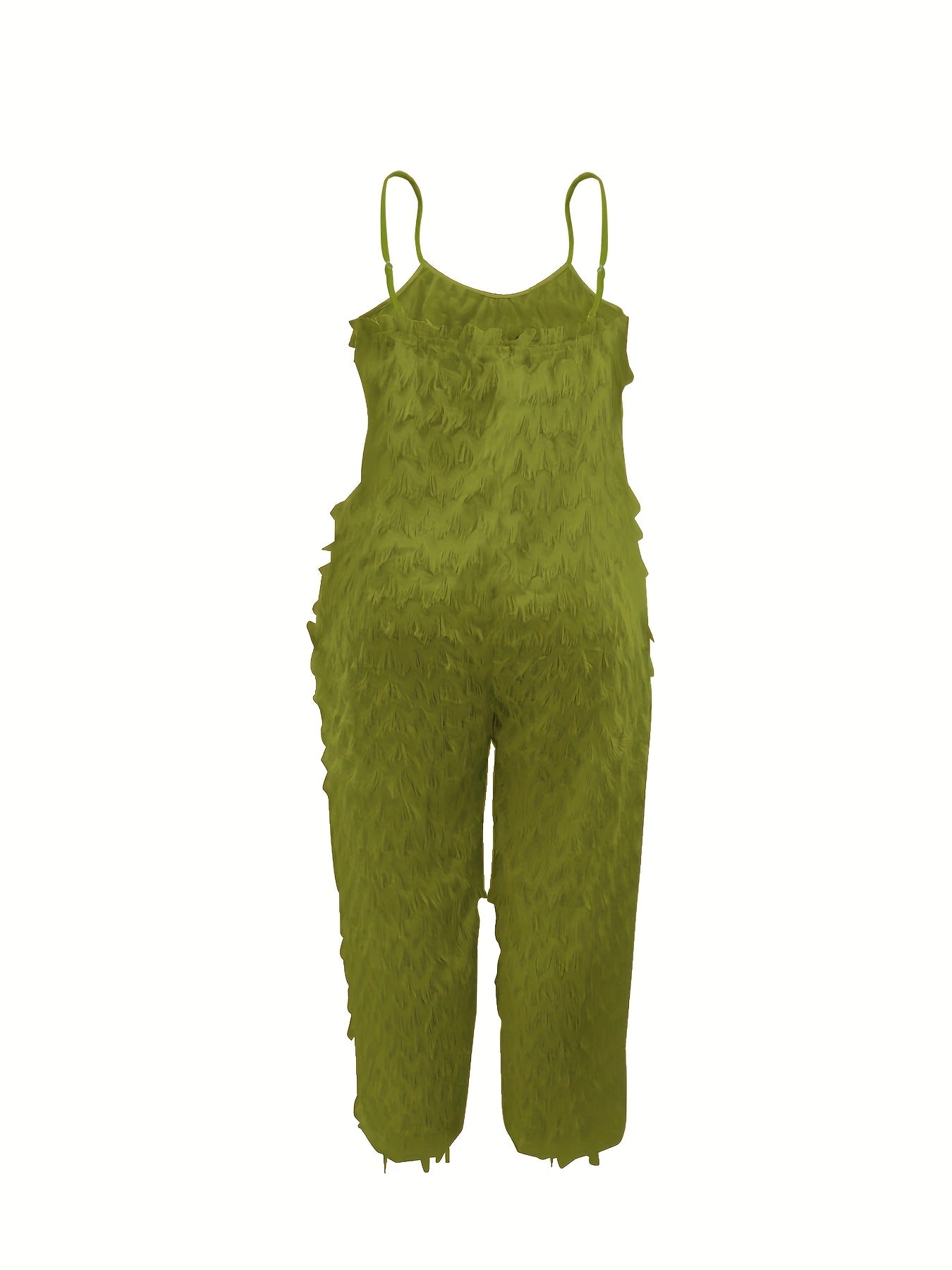 Women's Casual Jumpsuit - V-Neck Full Length – view 4