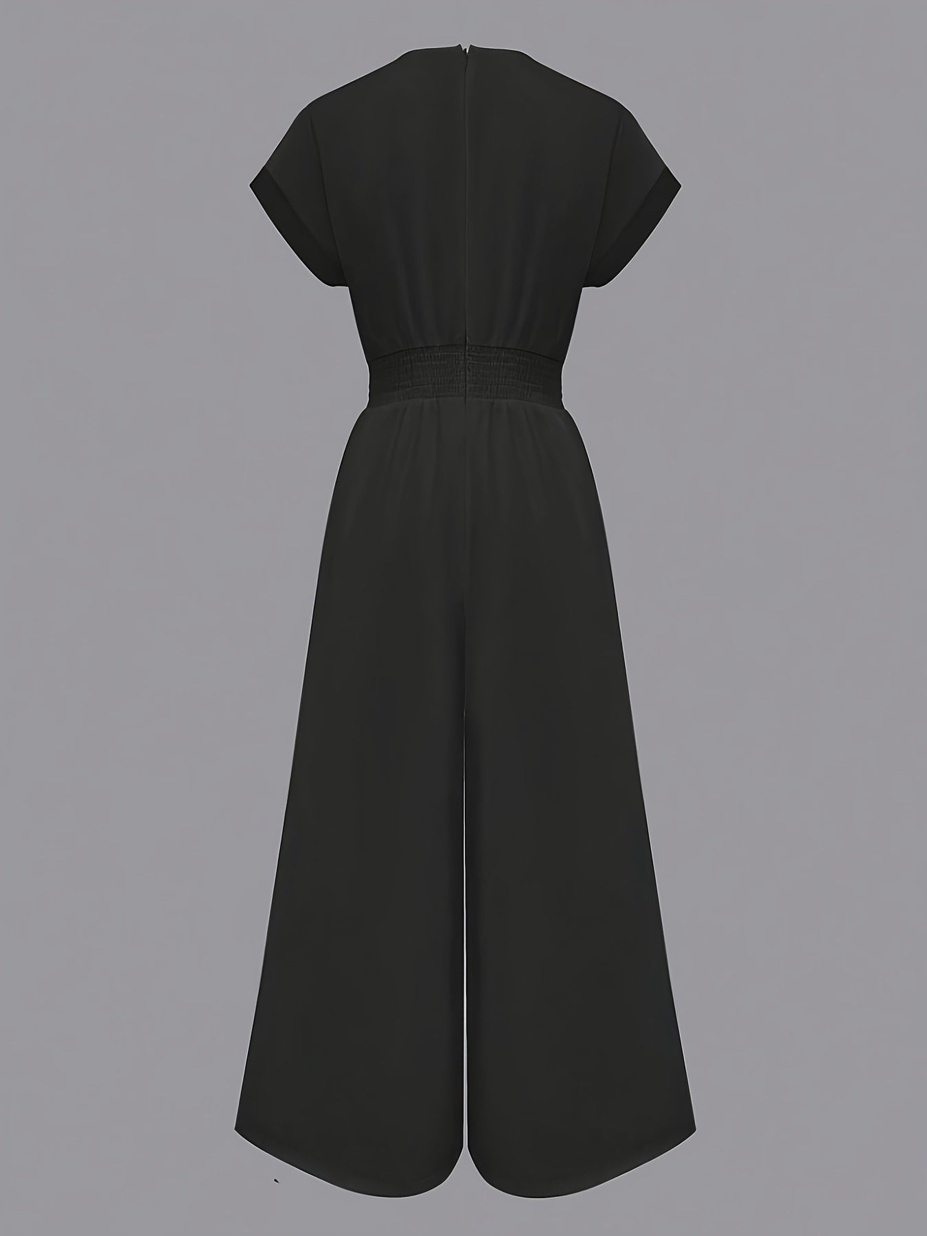 Women's Casual Jumpsuit - V-Neck Wide Leg 2 – view 12
