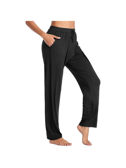 Women's Casual Pants - Drawstring Waist Relaxed fit – view 2