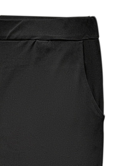Women's Casual Pants - Drawstring Waist Slim fit detail view