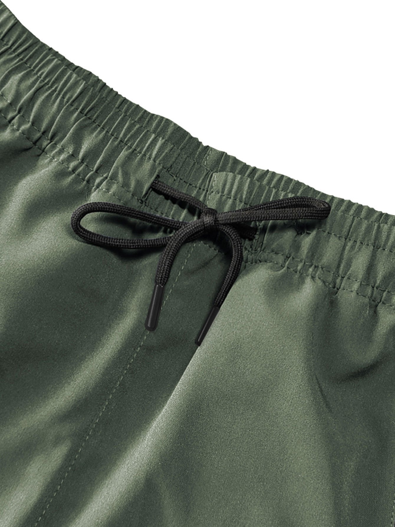 Women's Casual Pants - Drawstring Waist With Pockets detail view