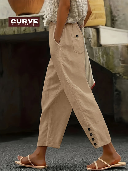 Women's Casual Pants - High Waist 73 – view 5