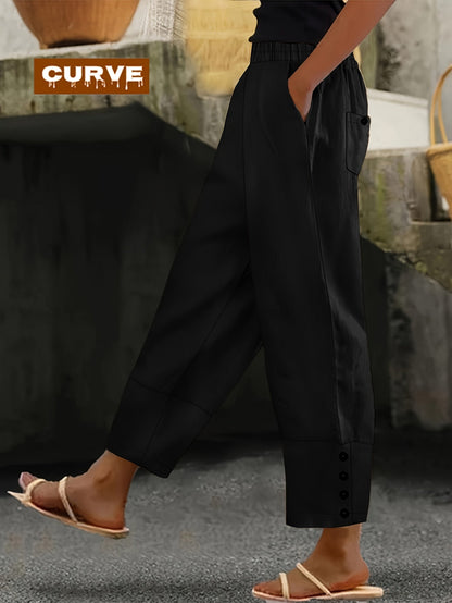 Women's Casual Pants - High Waist 73 – view 6