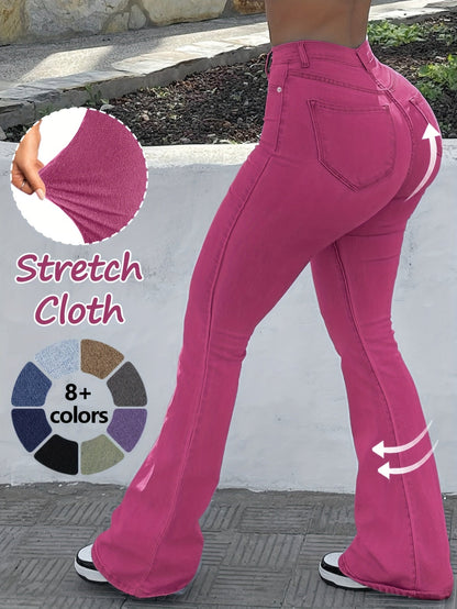 Women's Casual Pants - High Waist With Pockets 51 detail view