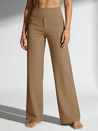 Women's Casual Pants - High Waist With Pockets – view 15