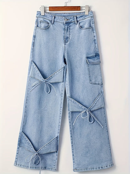 Women's Casual Pants - Pocket Detail Regular Fit detail view