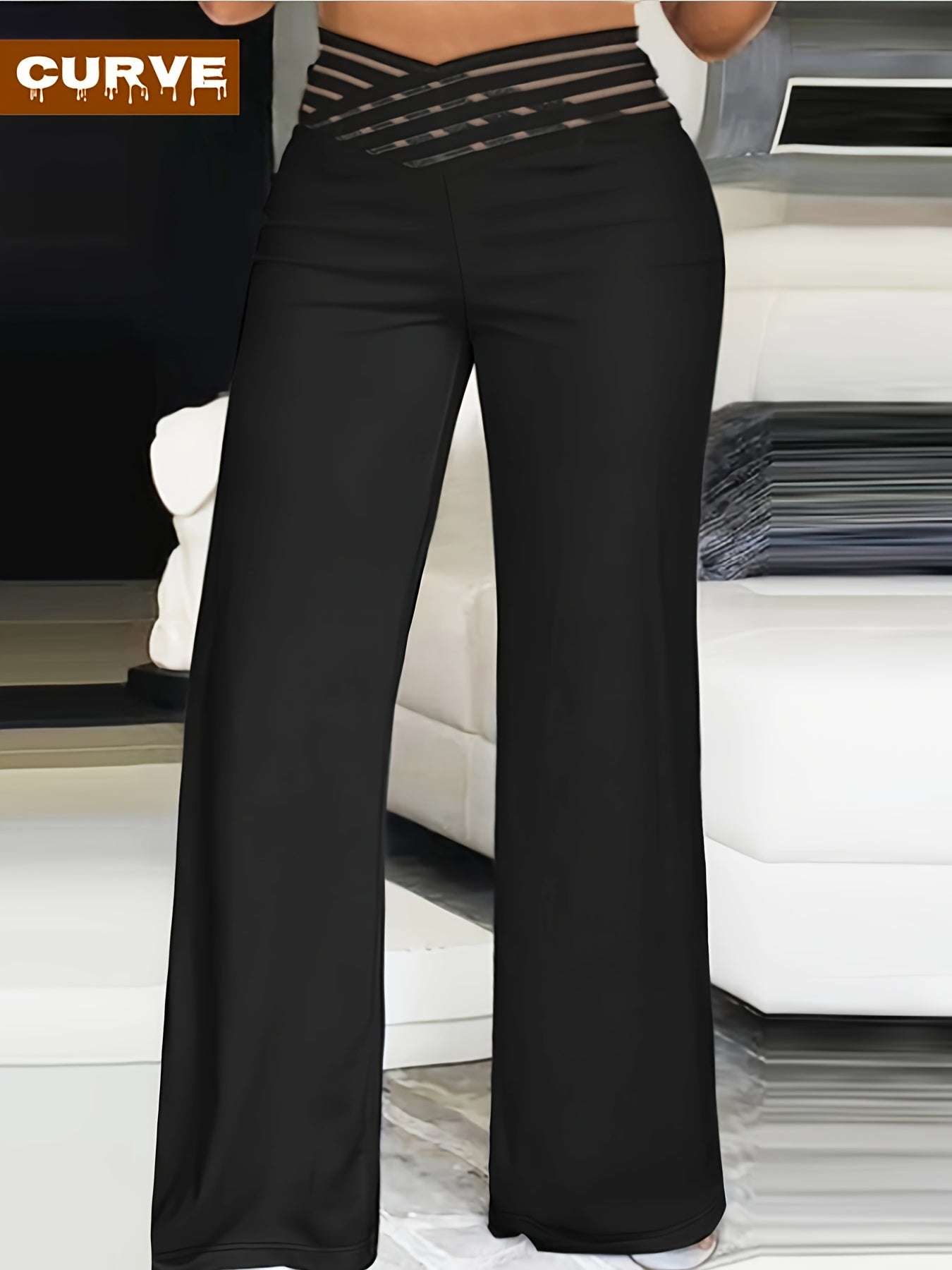 Women's Casual Pants - Stretch 67 detail view
