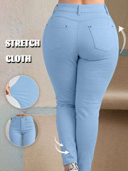 Women's Casual Pants - Stretch Slim fit 81 detail view