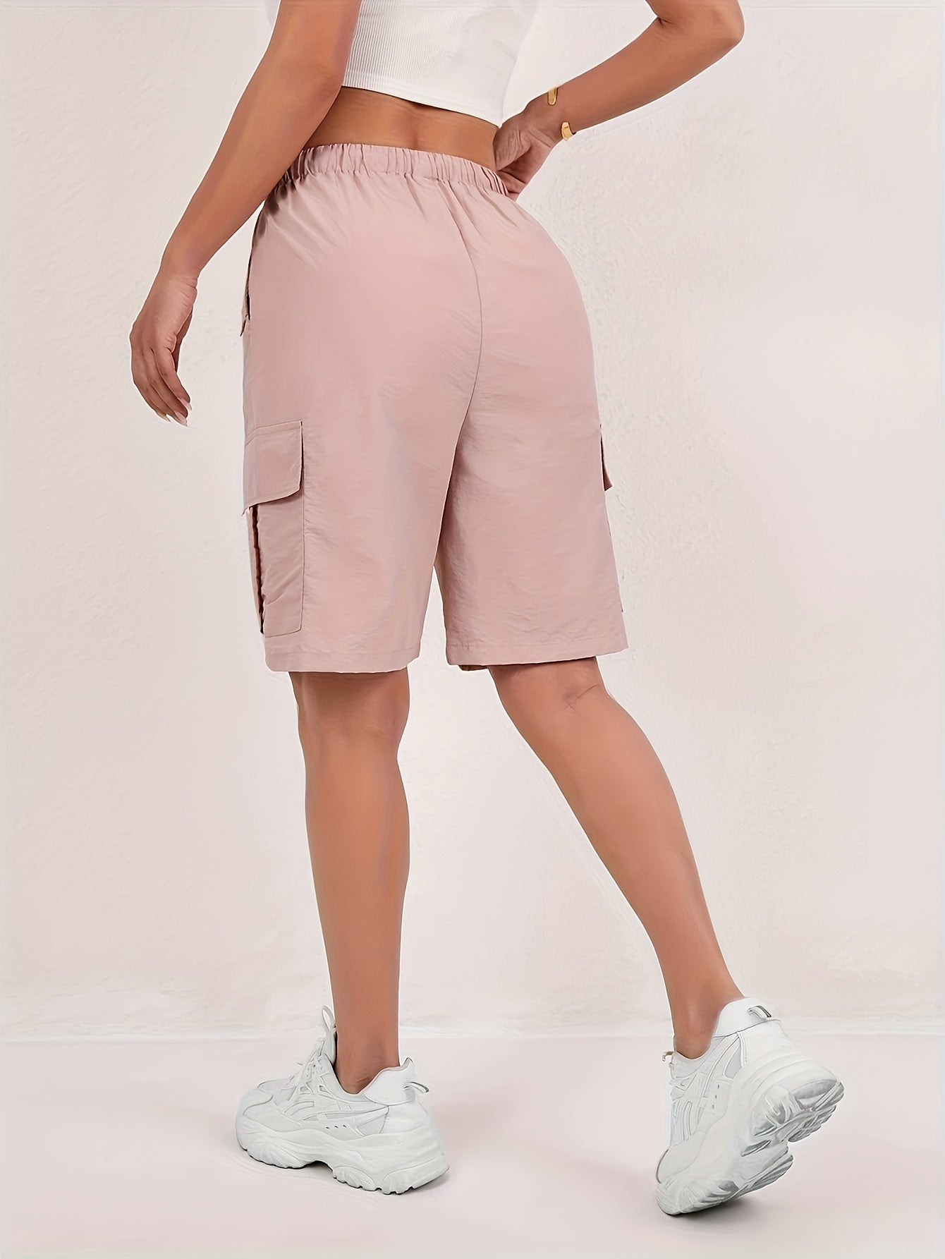 Women's Casual Shorts - 3-Pack Drawstring detail view