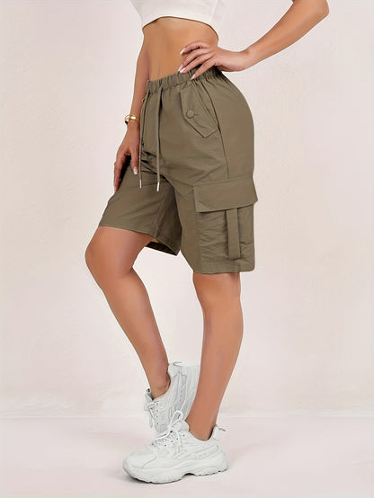 Women's Casual Shorts - 3-Pack Drawstring detail view
