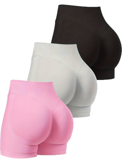 Women's Casual Shorts - 3-Pack Regular Fit detail view