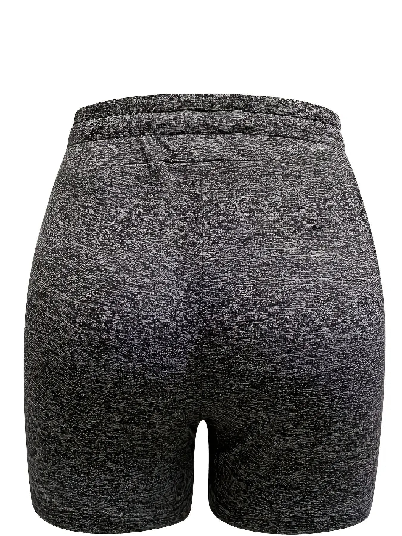 Women's Casual Shorts - Drawstring Graphic Print detail view