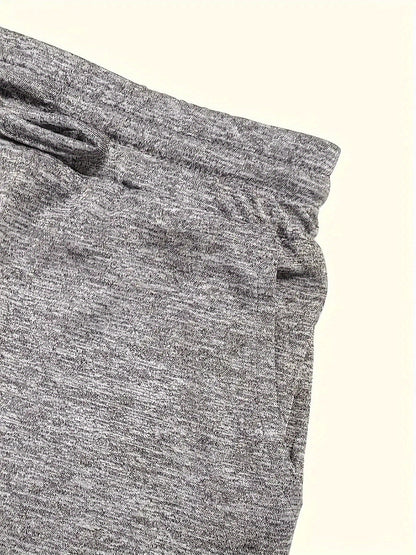 Women's Casual Shorts - Drawstring Graphic Print detail view