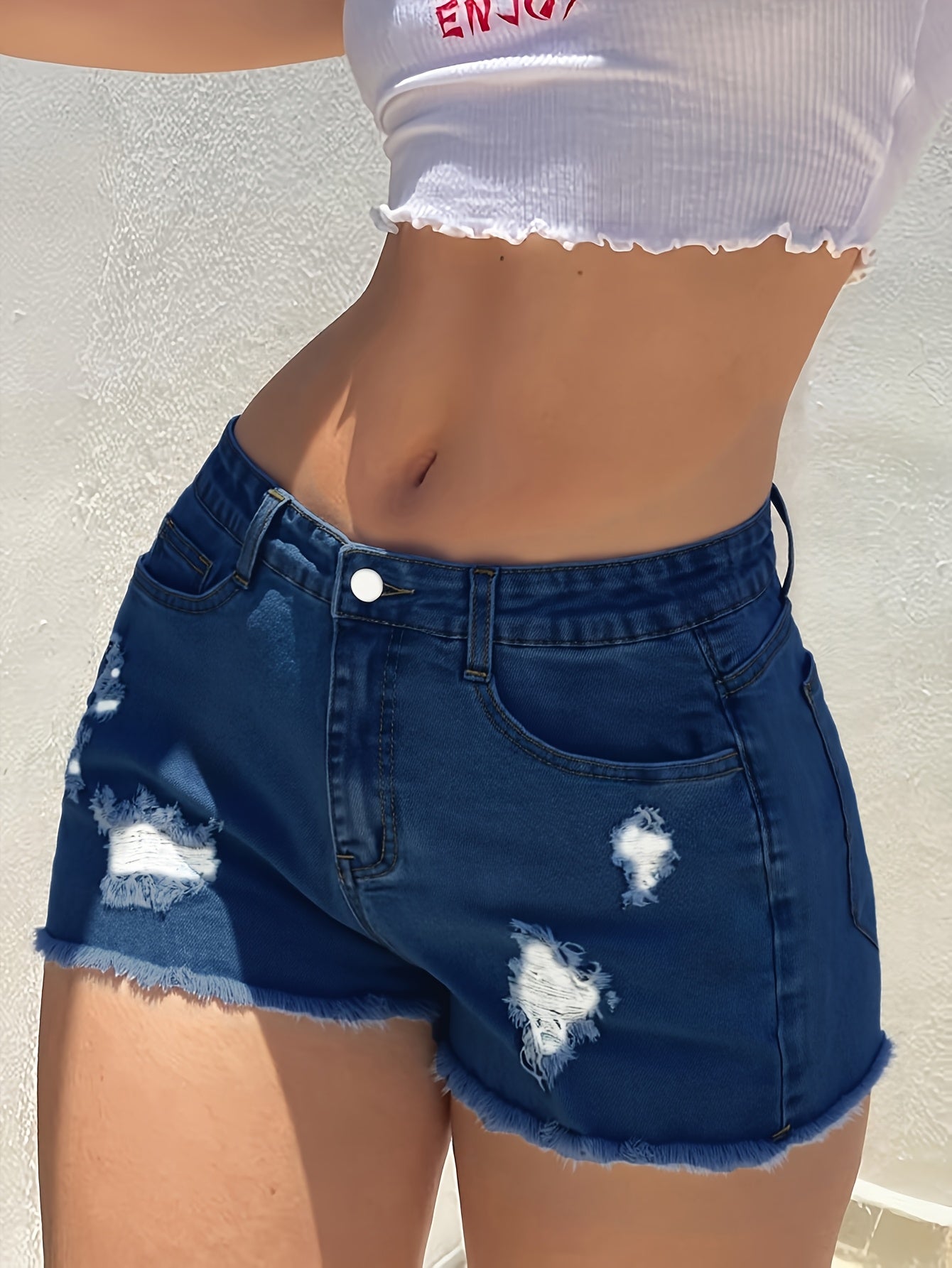 Women's Casual Shorts - Everyday Comfort – Sizes S–XXL – Black option – view 3