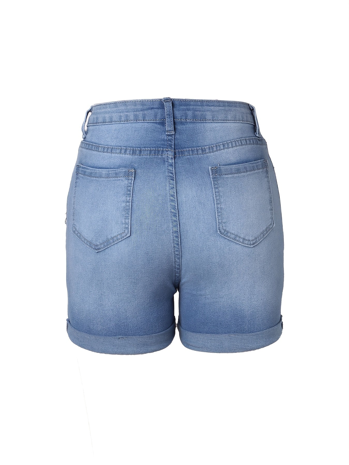 Women's Casual Shorts - Everyday Comfort – Sky Blue detail view